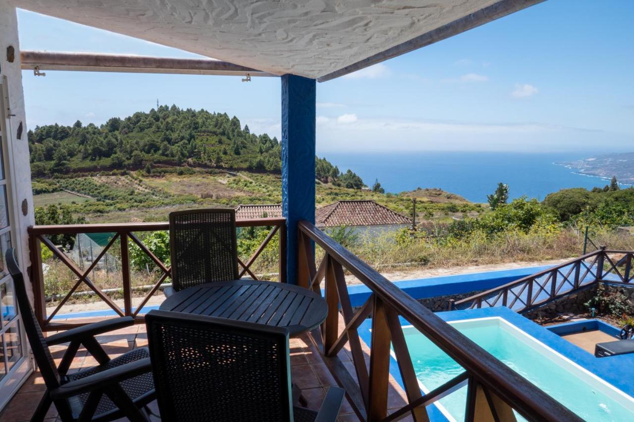Casa Alba, Casa Rural Con Piscina-Spa Climatizada Hasta 34º Gratuito Y Vistas Al Mar Puntallana Bagian luar foto