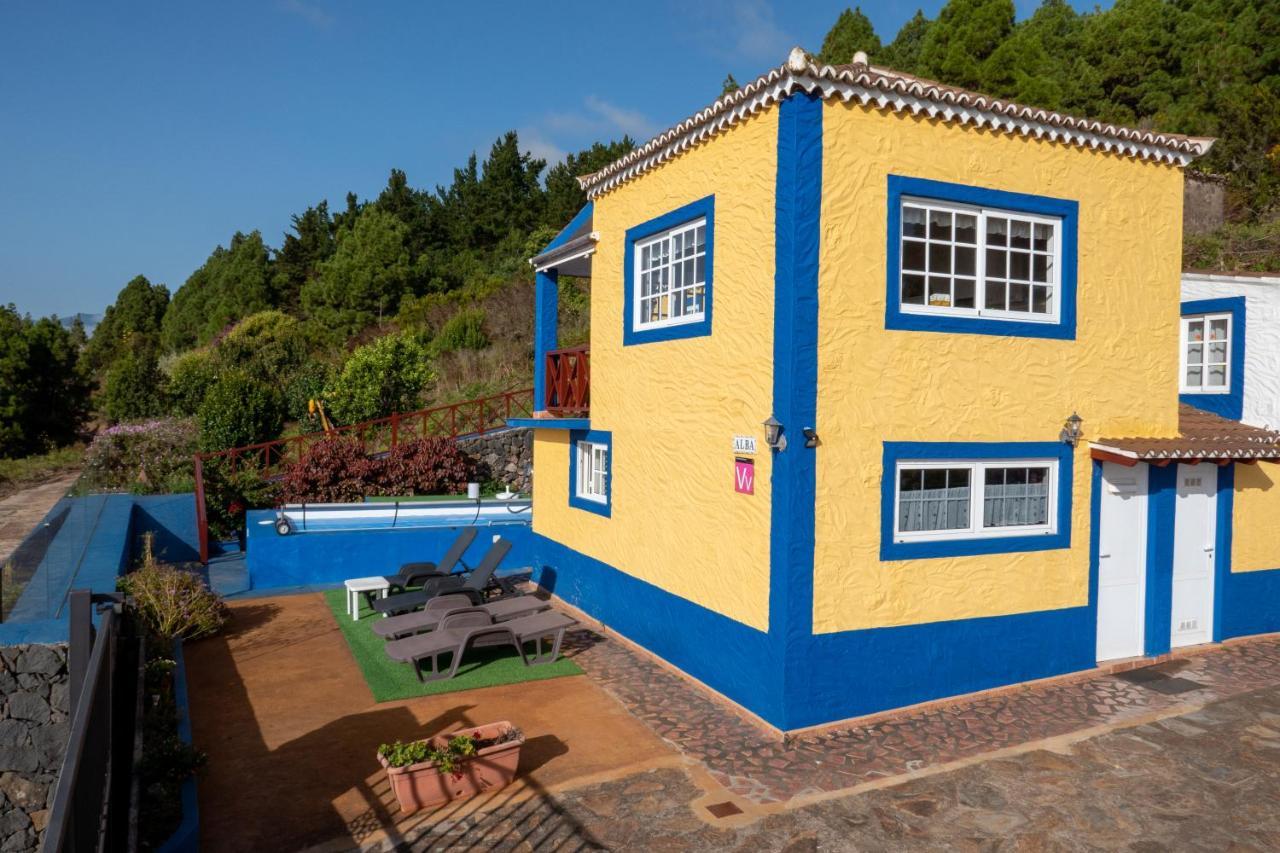 Casa Alba, Casa Rural Con Piscina-Spa Climatizada Hasta 34º Gratuito Y Vistas Al Mar Puntallana Bagian luar foto