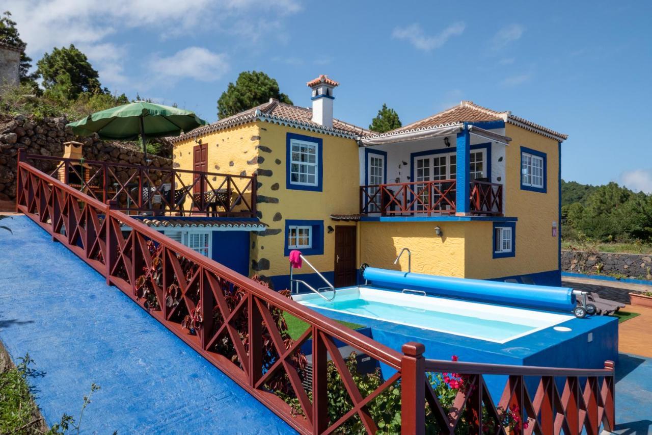 Casa Alba, Casa Rural Con Piscina-Spa Climatizada Hasta 34º Gratuito Y Vistas Al Mar Puntallana Bagian luar foto