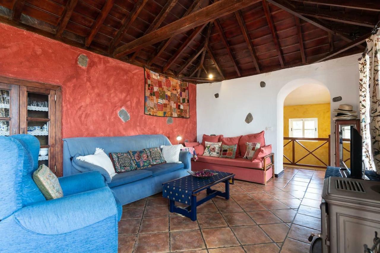 Casa Alba, Casa Rural Con Piscina-Spa Climatizada Hasta 34º Gratuito Y Vistas Al Mar Puntallana Bagian luar foto