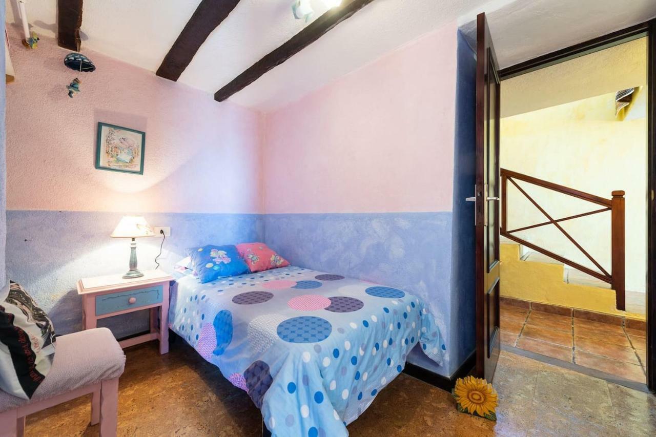 Casa Alba, Casa Rural Con Piscina-Spa Climatizada Hasta 34º Gratuito Y Vistas Al Mar Puntallana Bagian luar foto